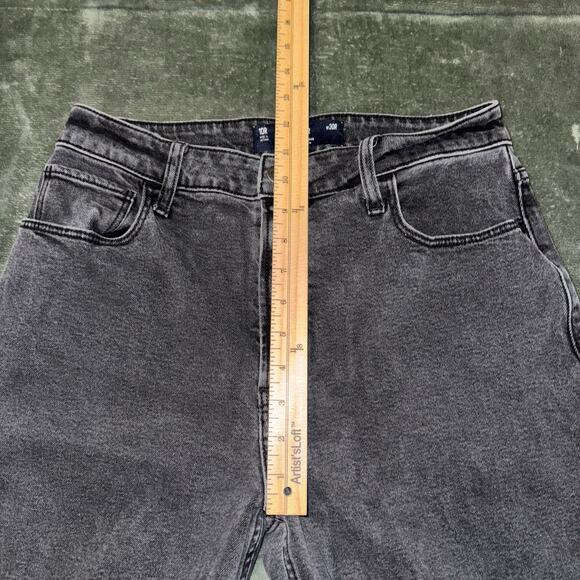 Hollister Co Ultra High-Rise Dad Jean Vintage Stretch Women's 10R/30R Dark Gray - Picture 9 of 9